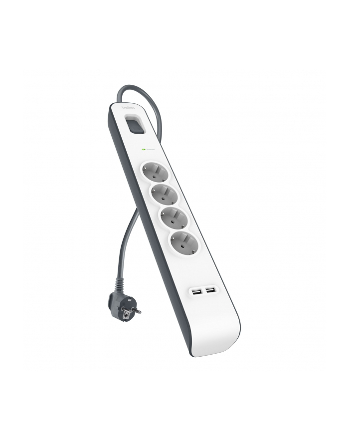 Belkin Steckdosenleiste 4-fach + 2xUSB-A, 2m kabel BSV401vf2M-V2 główny