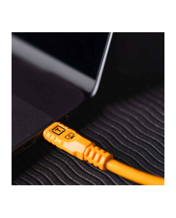Tether Tools TetherPro USB-C Optima 10G prawo pomarancz 1,8m