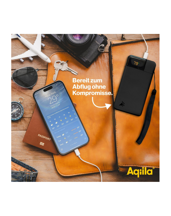 Aqiila Powerbird B10 Powerbank 20W czarny 10.000 mAh główny