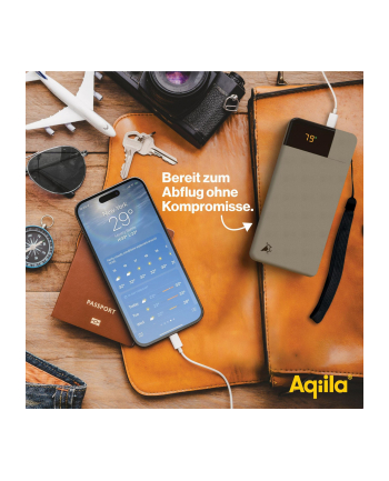 Aqiila Powerbird B20 Powerbank 20W zielony 20.000 mAh
