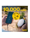 Aqiila Powerbird BL10 Powerbank lampa 20W czarny 10.000 mAh - nr 3