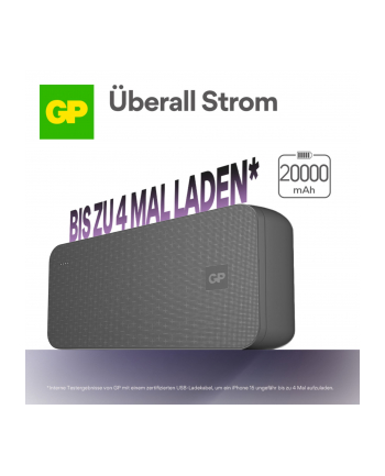 gp batteries GP PowerBank B+ seria 20000 mAh czarny