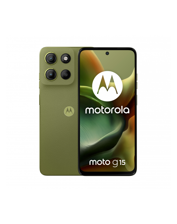 Motorola moto g15 iguana green główny