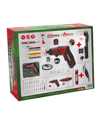 KS Tools kalendarz adwentowy stal zamiast czekolady 515.6599