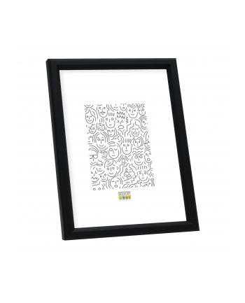 DEKNUDT S236K2_15,0 X 20,0 RAMKA NA ZDJĘCIA, DREWNO, 15 X 20 CM, CZARNA
