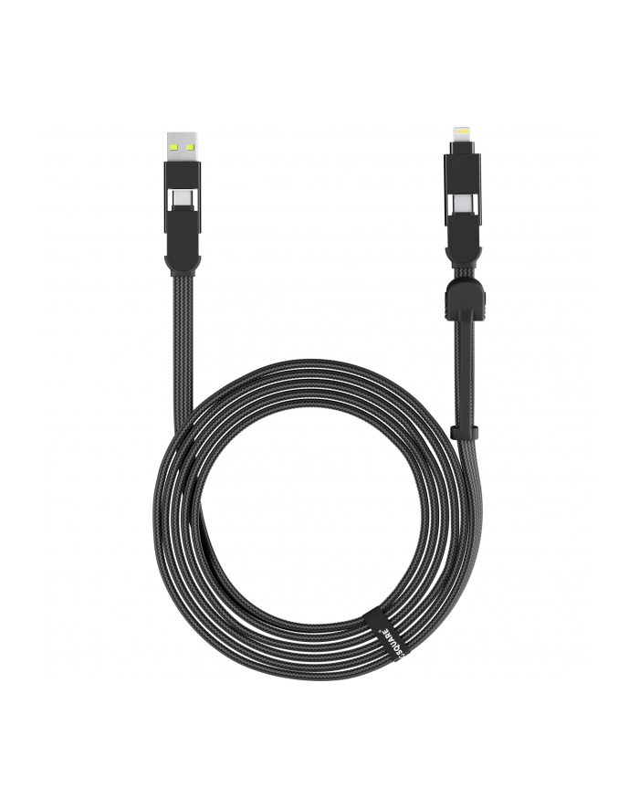 Rolling Square Kabel Usb Incharge Xl 3M Czarny główny