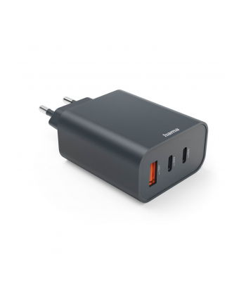 Hama Ecosential 65W 2 X Usb C A Powerdelivery Antracyt