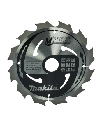 Makita M-FORCE Saegeblatt 190x30x12Z