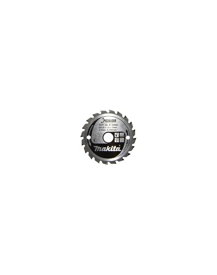 Makita SPECIALIZED Saegeblatt 85x15x20Z główny
