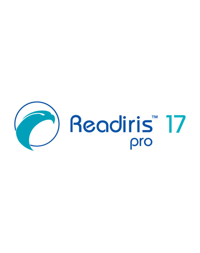 IRIS Readiris Pro17 1 License - ESD,Win,1 License,OCR główny