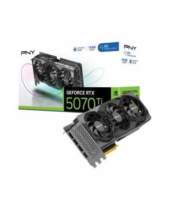 pny Karta graficzna GeForce RTX 5070 Ti OC 3F 16GB 256-bit 896GB/s nr 1