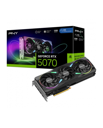 pny Karta graficzna GeForce RTX5070 OC ARGB 3F 12GB 192-bit 672GB/s nr 1