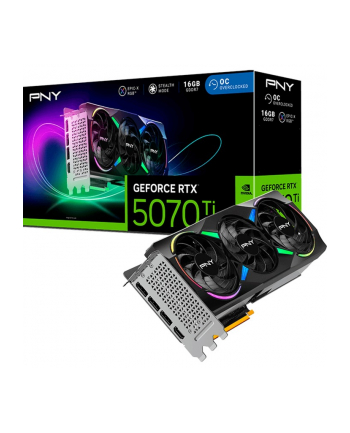pny Karta graficzna GeForce RTX5070Ti OC 3F ARGB 16GB 256-bit 896G/s