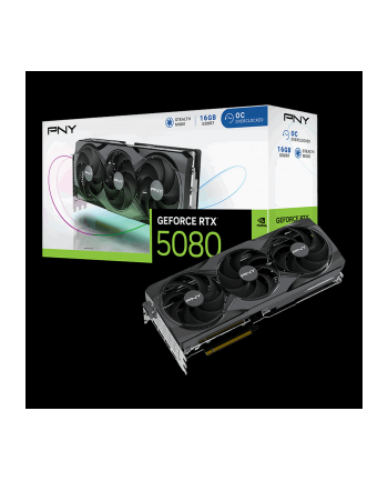 pny Karta graficzna GeForce RTX5080 OC 3F 16GB 256-bit 960GB/s nr 1