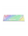 savio Klawiatura mechaniczna bezprzewodowa PHENIX WHITE Gateron Red Pro, Pudding - nr 11
