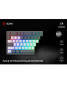savio Klawiatura mechaniczna bezprzewodowa PHENIX WHITE Gateron Red Pro, Pudding - nr 7