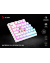 savio Klawiatura mechaniczna bezprzewodowa PHENIX WHITE Gateron Red Pro, Pudding - nr 8