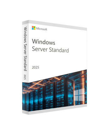 Microsoft MS OEM Windows Server Standard 2025 64Bit 1pk DVD 16 Core (DE) (EP225189)