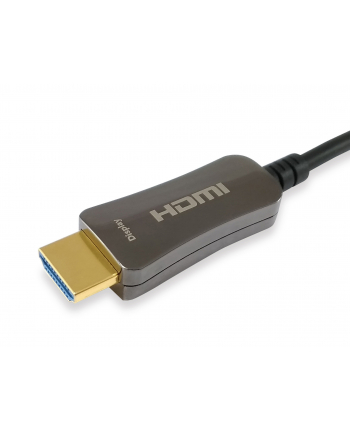 Equip 119433 kabel HDMI 100 m HDMI Typu A (Standard) Czarny