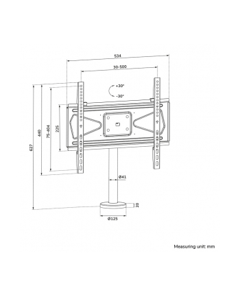 Neomounts By Newstar DS42-430BL14 55''