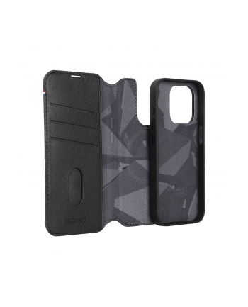 Decoded Detachable Wallet skórzana obudowa Magsafe do iPhone 15 Pro (D24IPO15PDW5BK)