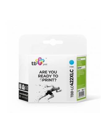 tb print Tusz do Bczerwonyher MFC-J5340DW TBB-LC422XLC 100% nowy cyan