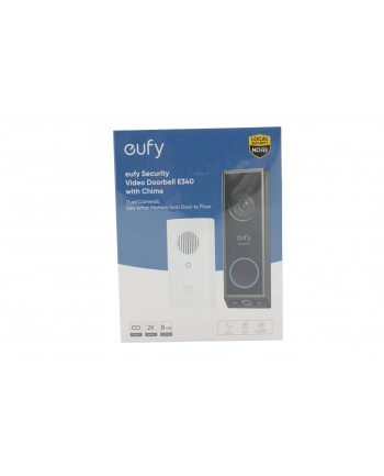 anker Dzwonek do drzwi video doorbell E340 czarny