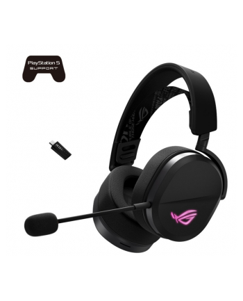 asus Słuchawki ROG Pelta Wireless 2.4GHz/BT/USB-C/PC/MAC/PS4/PS5/Nintendo