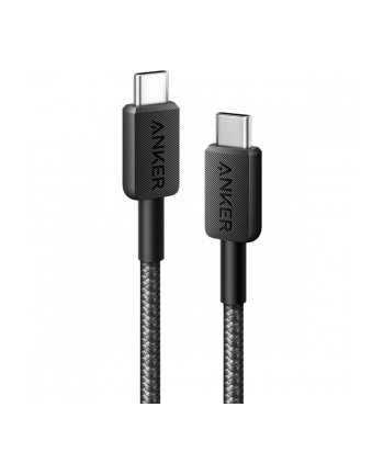 anker Kabel 322 USB-C do USB-C oplot 0.9m czarny