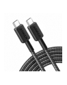 anker Kabel 322 USB-C do USB-C oplot 1.8m czarny - nr 2