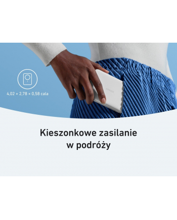 anker Powerbank indukcyjny MagGo 10000mAh biały