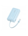 anker Powerbank ZOLO 10000mAh 30W wbudowany kabel USB-C, niebieski - nr 1