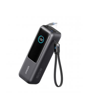 anker Powerbank ZOLO 25000mAh 165W wbudowany kabel USB-C szary nr 1