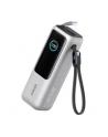 anker Powerbank ZOLO 25000mAh 165W wbudowany kabel USB-C srebrny - nr 4