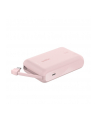 belkin PowerBank BoostCharge 10k mAh 20w wbudowany kabel-C, port-C, różowy - nr 4
