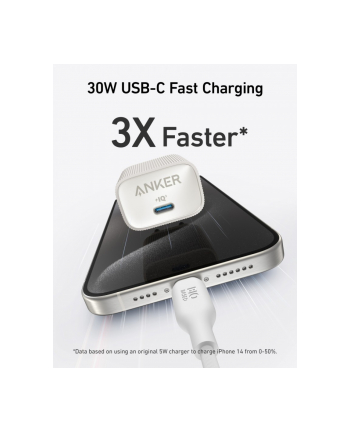anker Ładowarka Nano 4 511 30W USB-C biała