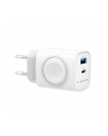 gembird Ładowarka USB-A USB-C 20W PowerDelivery Quick Charge 3.0, biała - nr 1
