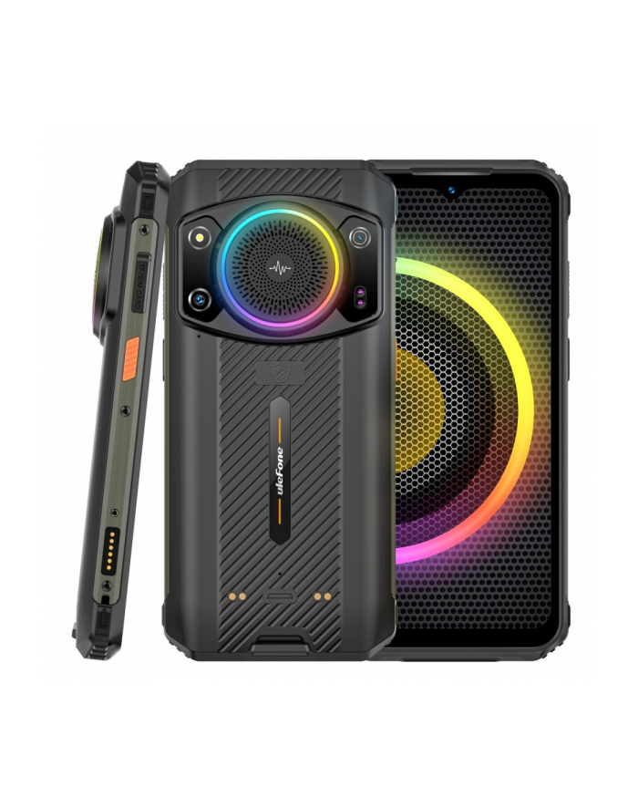 ulefone Smartfon Armor 21 4G 8/256GB IP69K głośnik 122dB RGB Czarny główny