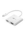 Goobay Adapter USB USB-C multiport adapter HDMI + VGA + PD 100 W White (52418) - nr 1