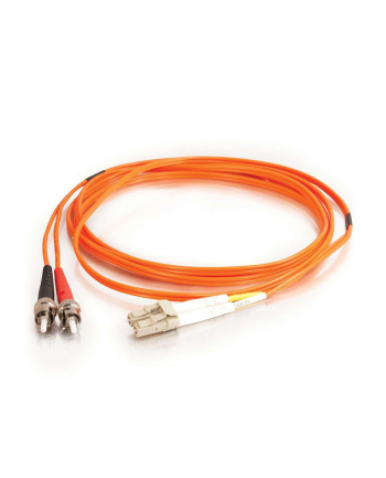 CablesToGo 2m LC/ST LSZH Duplex 62.5/125 Multimode Fibre Patch Cable (85272)