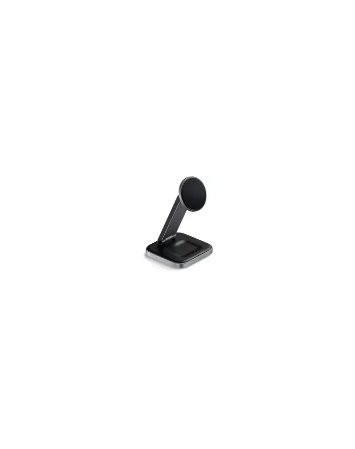 Satechi 2-in-1 Foldable Charging Stand - składana podstawka ładująca Qi2 do dwóch urządzeń (space gray) (ST-Q21FM) główny