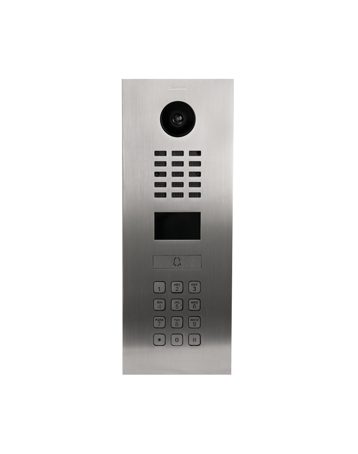 Doorbird Wideodomofon Ip 423869998 Lan Jednostka Zewnętrzna Stal Szlachetna V2A Szczotkowana D2101KV główny