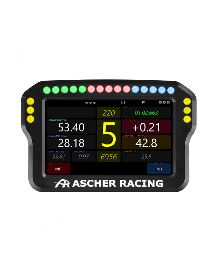 Ascher Racing Deska rozdzielcza 4'' 76080028 główny