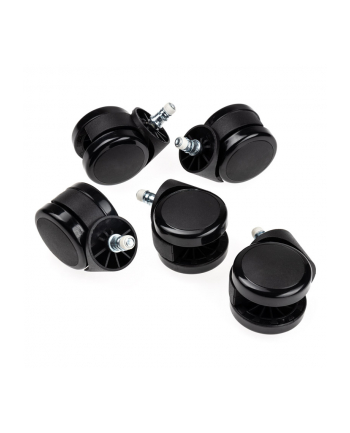Noblechairs Kółka do podłóg twardych V2 - 60mm NBLACWHL002 nr 2