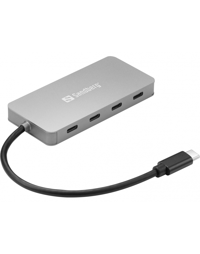 Sandberg HUB USB 4x USB-C + Brakx USB-A 3.1 (13641) główny