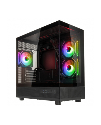 Dell GSI SmartAssembly ARGB Glass Micro-ATX Case 750W Gold (GSIMATXG750G)