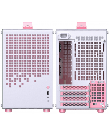 Jonsplus Z20 Biało-Różowy Micro-Atx  1X Usb-A 3.2 1X Usb-C 3.2 (Z20WHITEPINK) nr 2