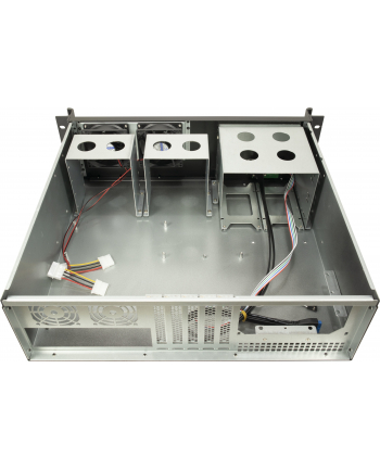 Inter-Tech Inter-Tech 3U-K-340L Stojak Czarny (88887332)