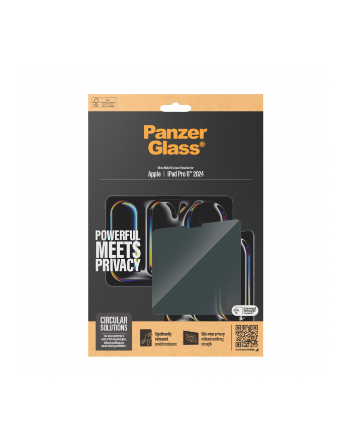 Panzerglass Privacy Screen Apple Ipad Pro 11'' (2024) (P2831) główny