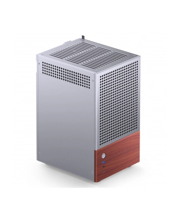 Jonsbo T6 PC Mini-Tower Mini-ITX Tempered Glass Srebrny (T6SILVER)
